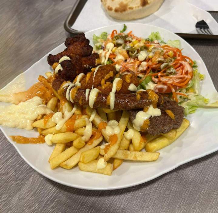 Assiette garnie Abbeville